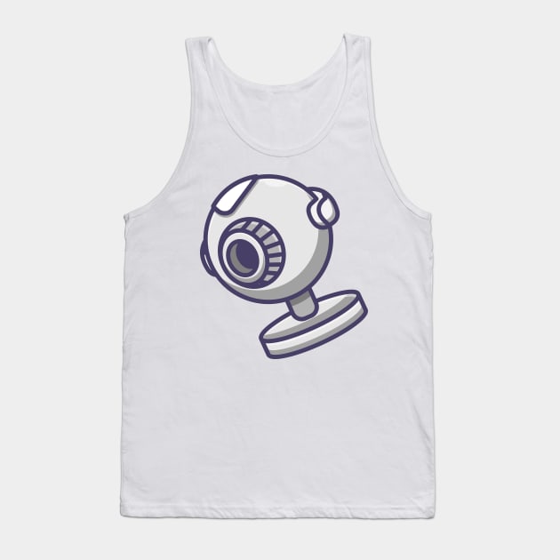 webcam camera Tank Top by fflat hds